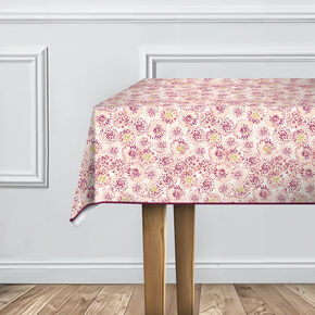 Tischdecke Monte Carlo Dahlia ruby